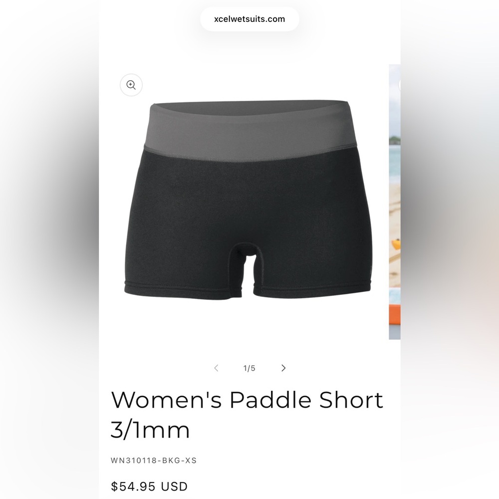 Xcel Wetsuit Paddle Shorts - Picture 5 of 5